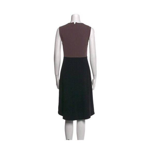 Diane Von Furstenberg Women's Sleeveless Color Block Dress Size 8 - Picture 2 of 15